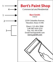 Painter Business Card