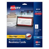 Avery Rounded Business Cards