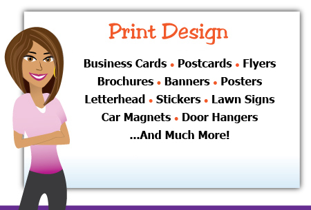 Print Design Services Offered