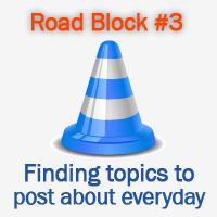 Road Block #3 Road Block #3